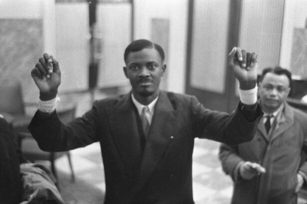 An Image of Patrice Lumumba